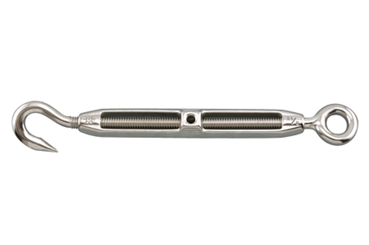 Stainless Steel Cast Hook and Eye Turnbuckle, S0154-HE05, S0154-HE07, S0154-HE08, S0154-HE10, S0154-HE13, S0154-HE16, S0154-HE20